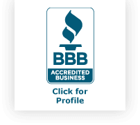 A bbb accredited business seal